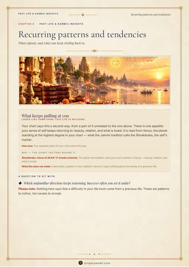 Sample page: Recurring patterns