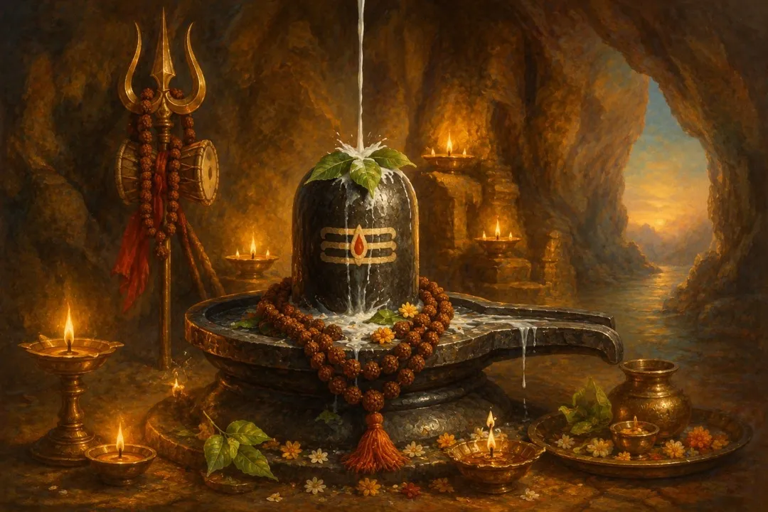 Painting for the Maha Mrityunjaya Jaap