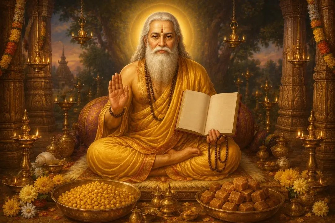 Painting for the Guru Puja