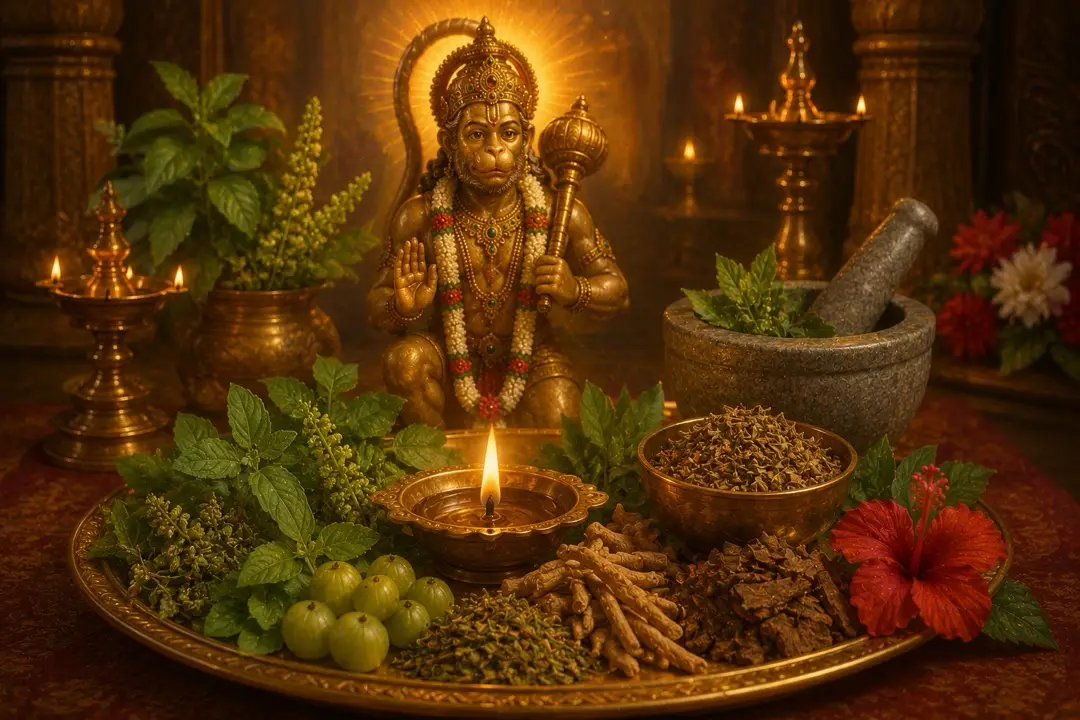 Painting for the Ayushya Homa (Birthday Puja)