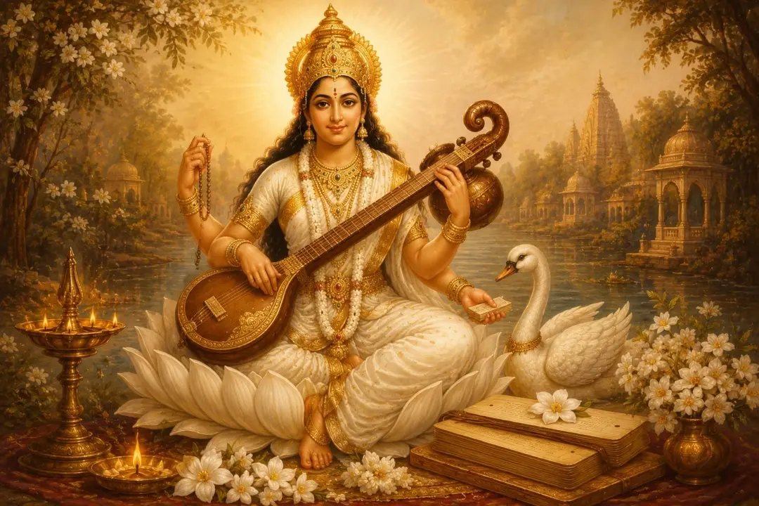 Painting for the Hayagriva Puja