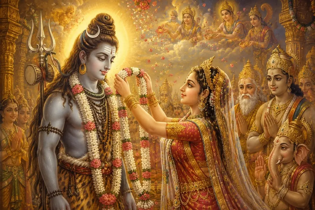 Painting for the Swayamvar Parvati Puja