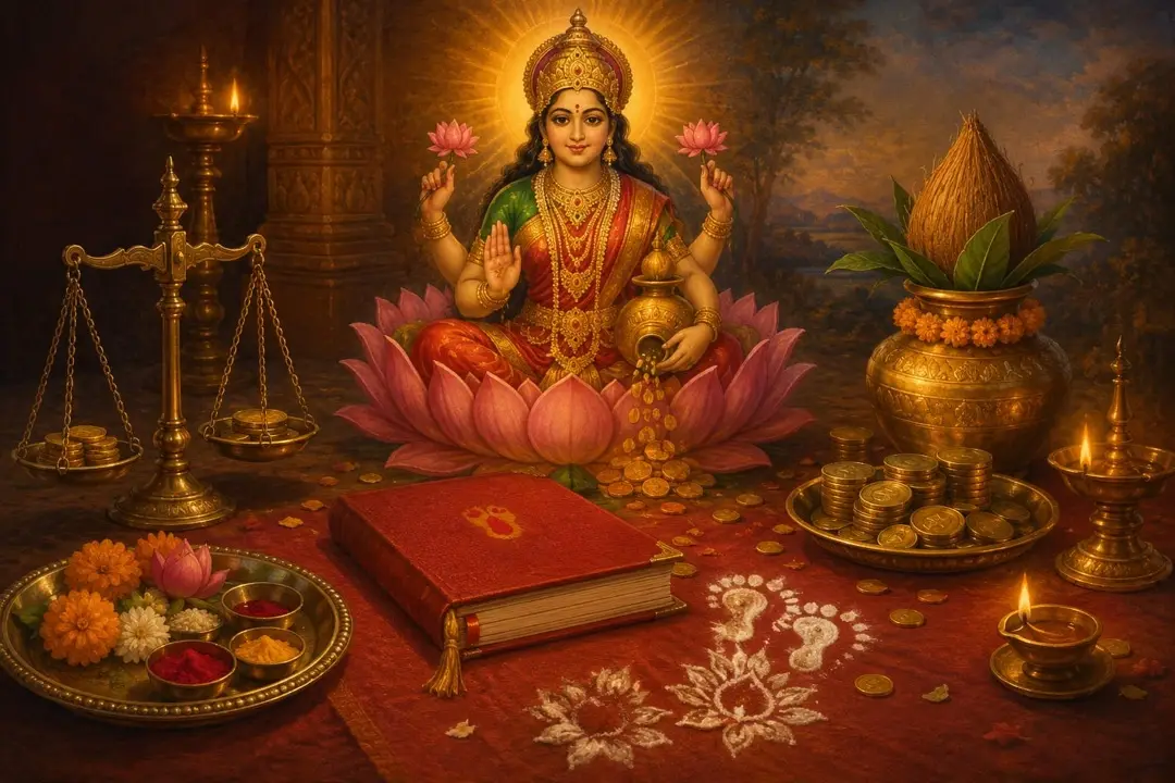 Painting for the Office or Shop Opening Puja